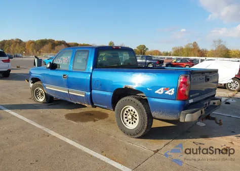 2004 Chevrolet Silverado 1500 Ls from USA, damaged, VIN 2GCEK19T541361236